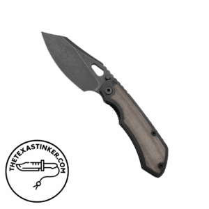 Custom Knife Factory Rotten EVO 3.0 Frame Lock Knife Green Micarta (4" BSW)
