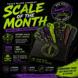 Monthly Knife Scale Subscription